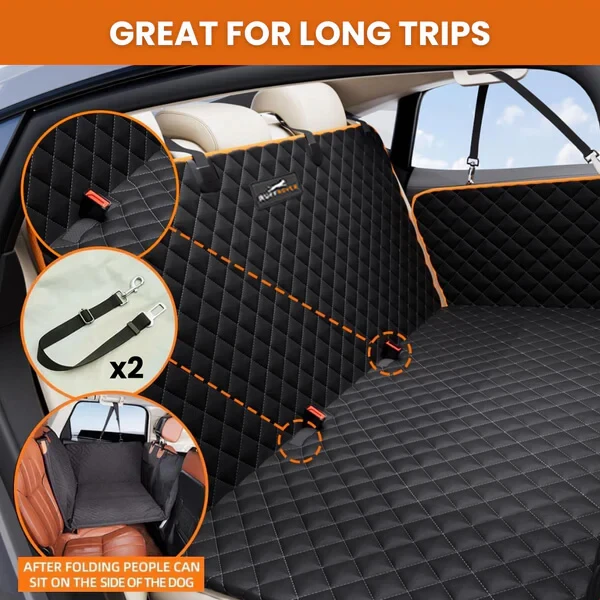 RuffRover 2.0 - Hard Bottom Dog Car Seat Protector
