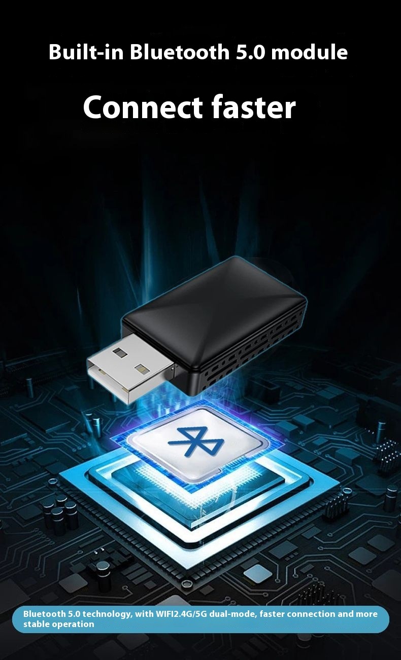 Two-in-one Wired To Wireless Car Interconnection