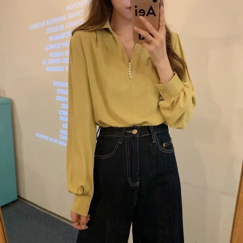 Niche Loose Outer Wear All-matching Long Sleeve Top