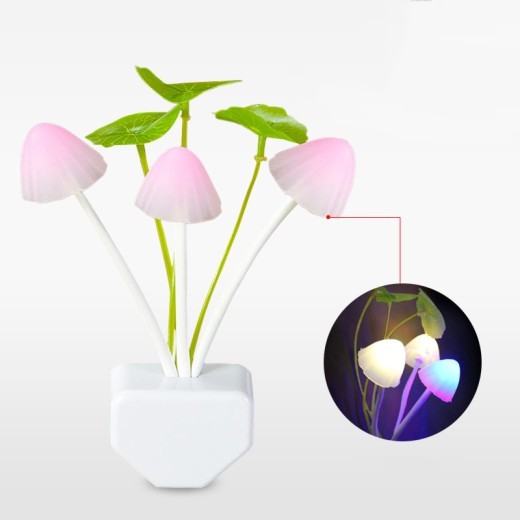 Light Control Dream Mushroom Led Night Light