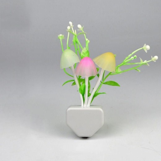 Light Control Dream Mushroom Led Night Light