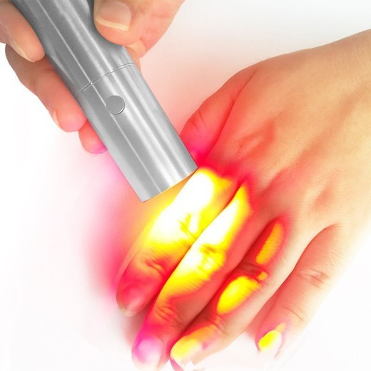 LED red light infrared light portable pen