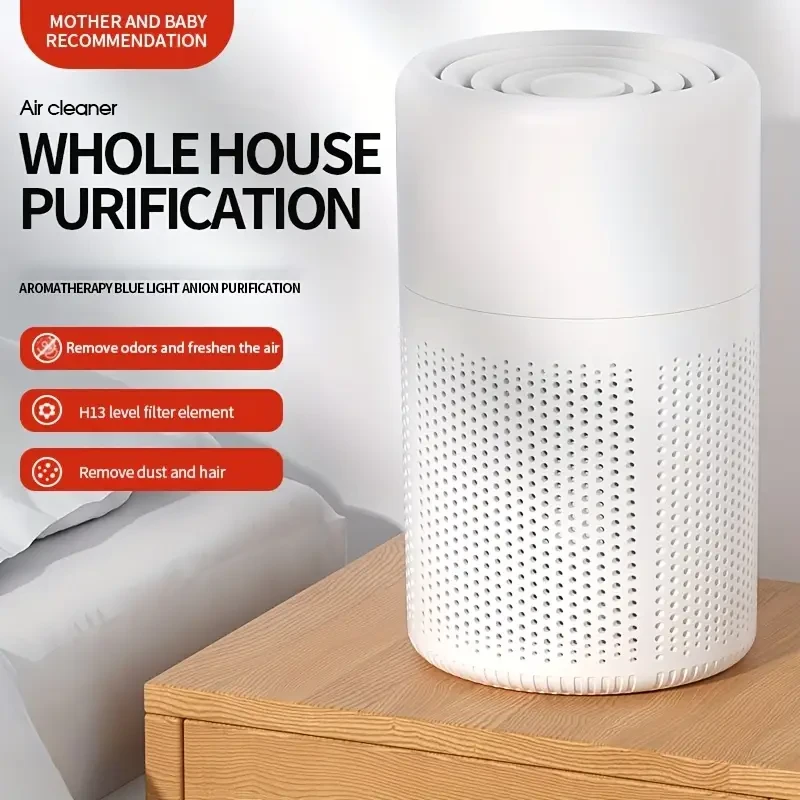 USB HEPA Air Purifier with Aromatherapy