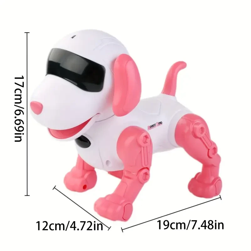 LED Eyes and Voice Interactive Robot Dog