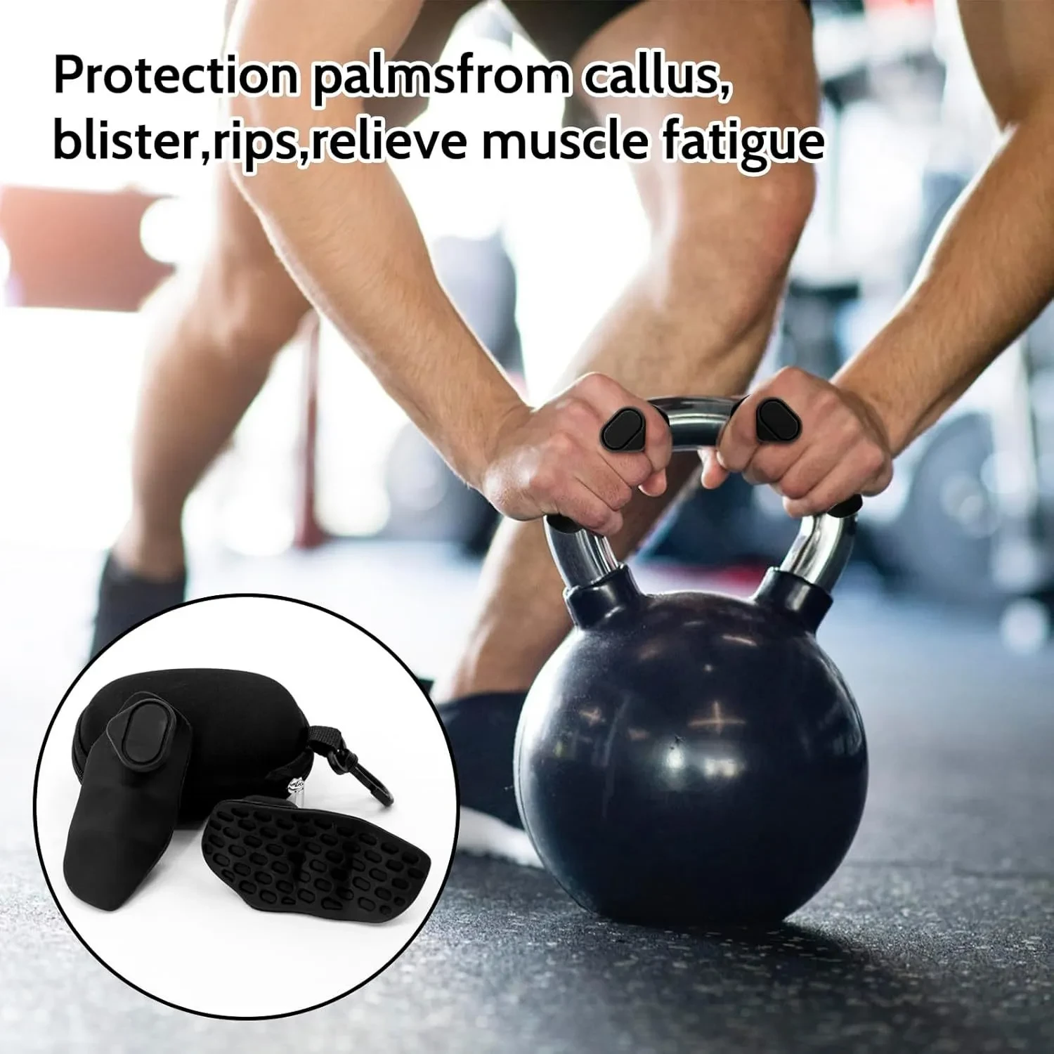 Anti-Slip Grip Strengthener No Sweaty Portable Finger Trainer Breathable Comfort Workout Grips For Dumbbell Lifting