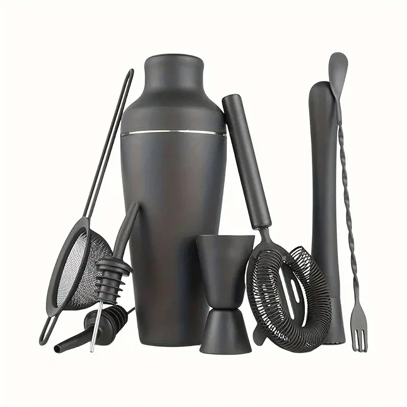 Stainless Steel Cocktail Shaker Mixer Drink Bartender