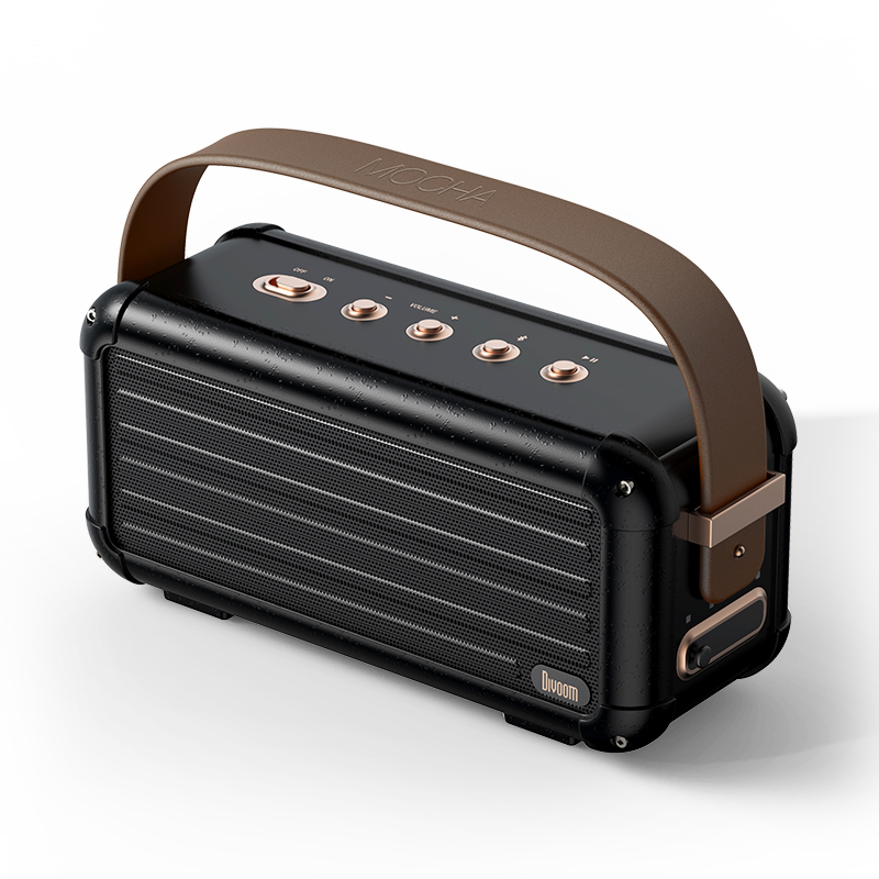 Dianyin Mocha Wireless Bluetooth Speaker Retro Life