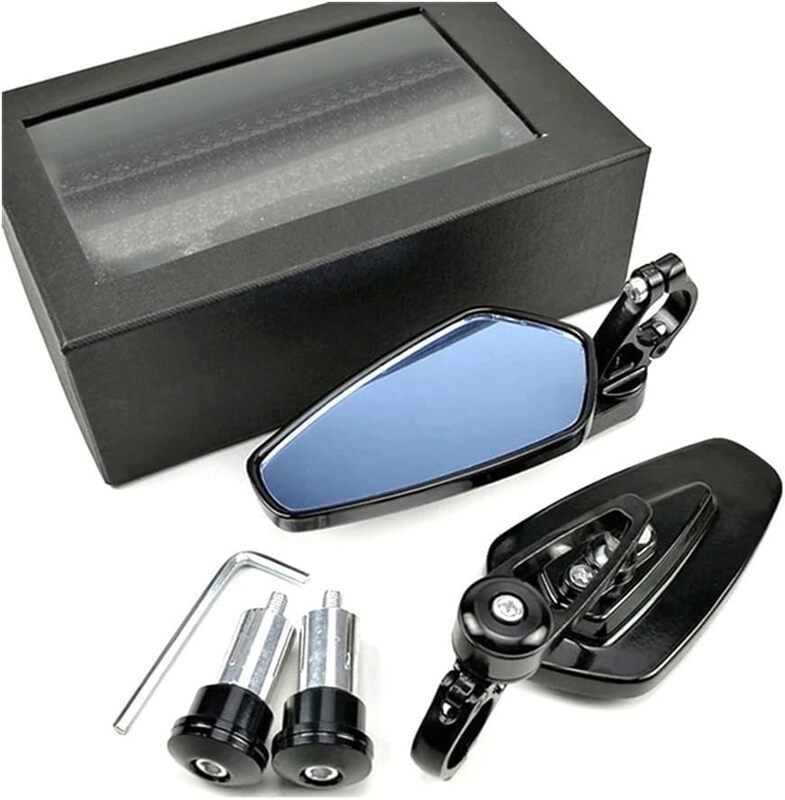 Motorcycle Bar End Mirrors Motorbike Rearview Mirror
