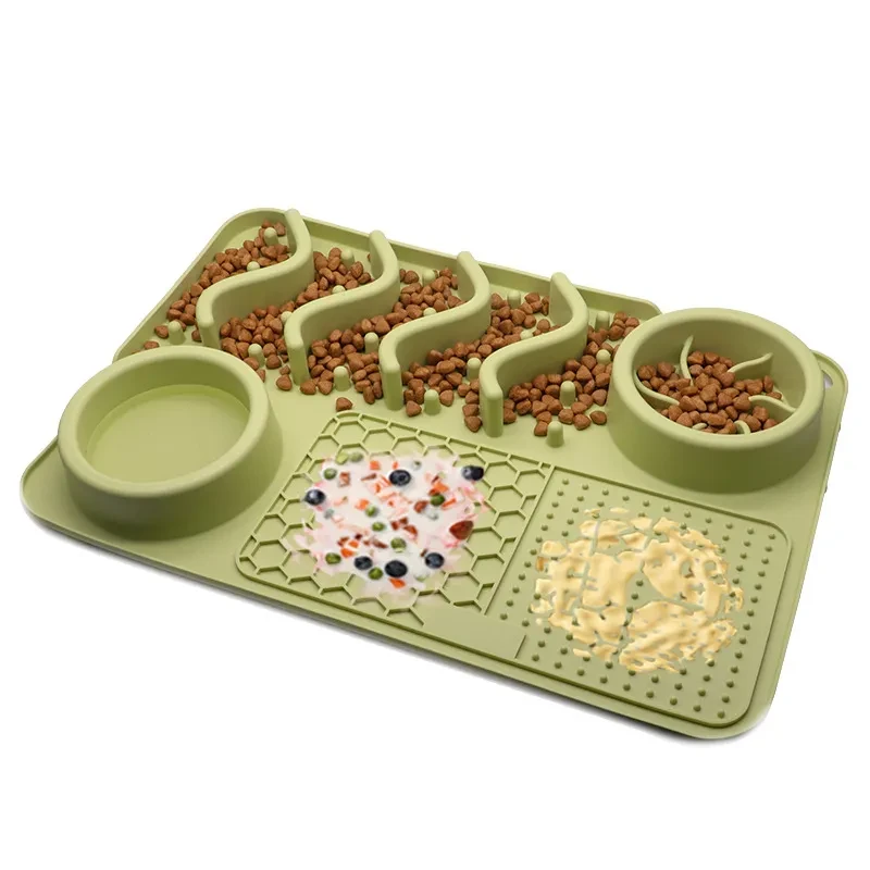 Dog Silicone Licking Pad Pet Licking Mat Silicone