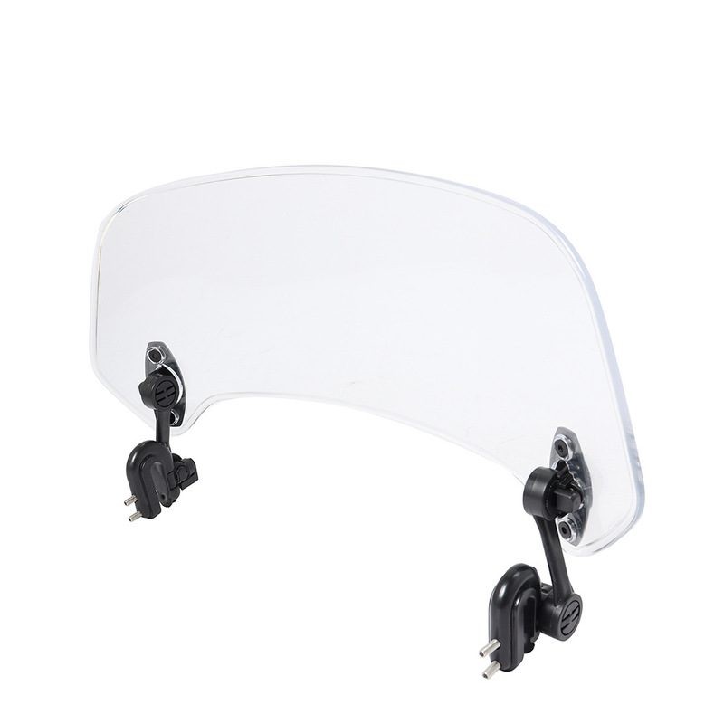 Motorcycle Adjustable Clip-On Windshield