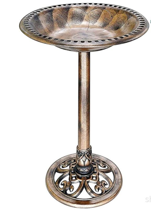Bird baths Antique Style Decoration Standing