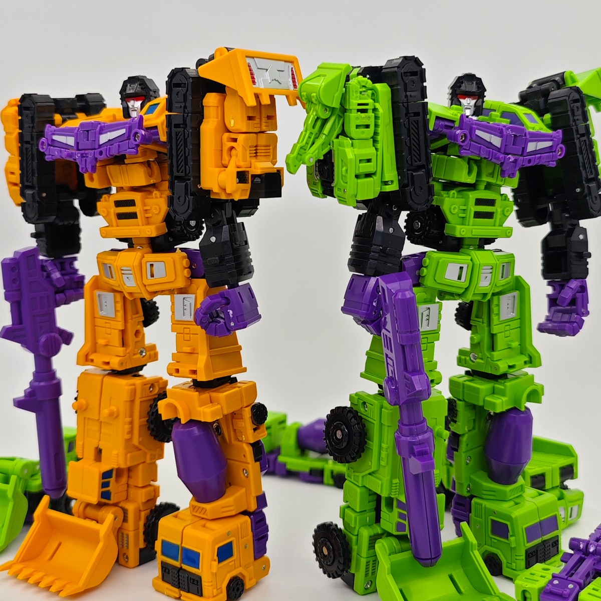 Transformation 6 in 1 Model MINI Devastator 21CM Action Figure