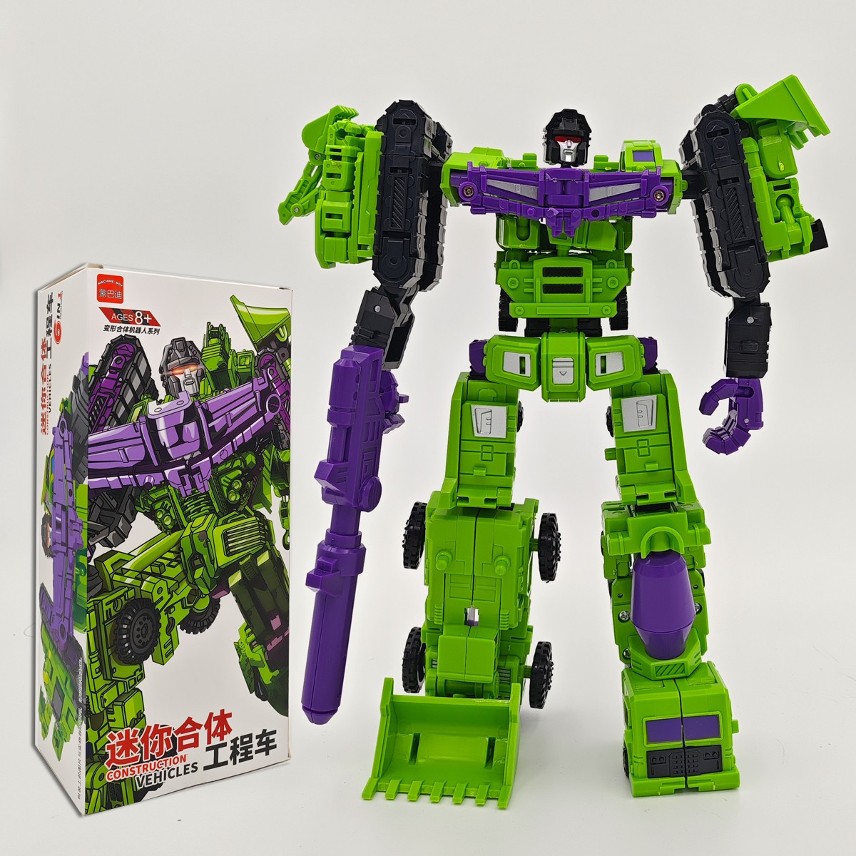 Transformation 6 in 1 Model MINI Devastator 21CM Action Figure