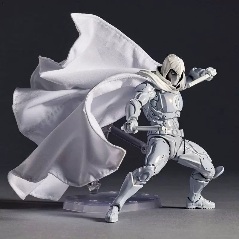 16cm Moon Knight Figure Revoltech AMAZING YAMAGUCHI Avengers