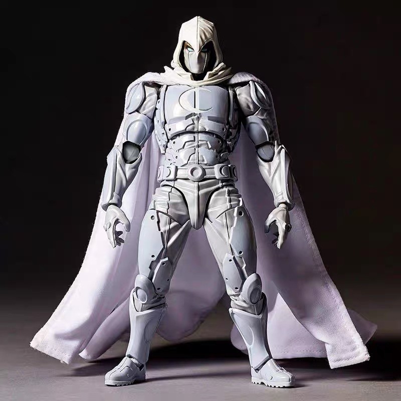 16cm Moon Knight Figure Revoltech AMAZING YAMAGUCHI Avengers