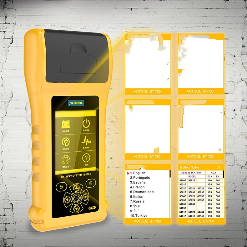 Vehicle Battery Tester 12V24V High Accuracy