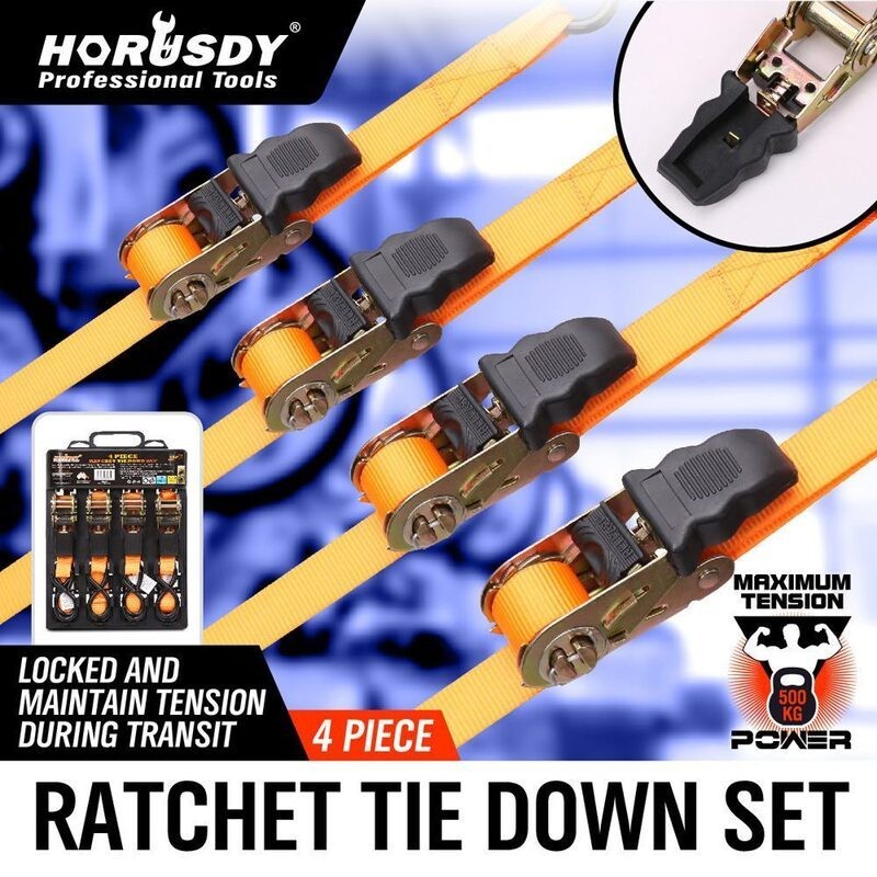 Ratchet Tie Down Strap Motorcycle Packing