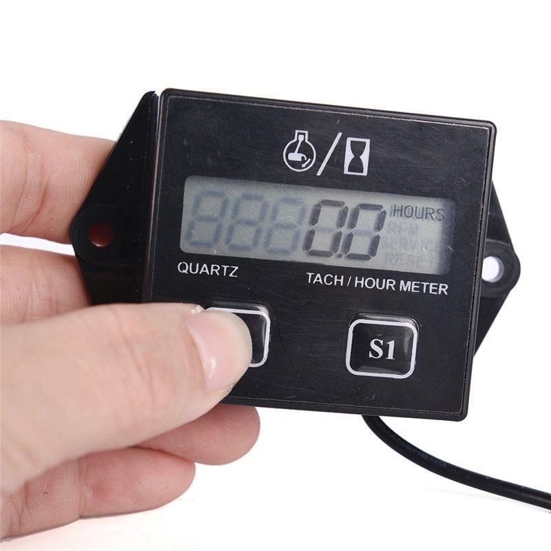 Tachometer Digital Hour Meter
