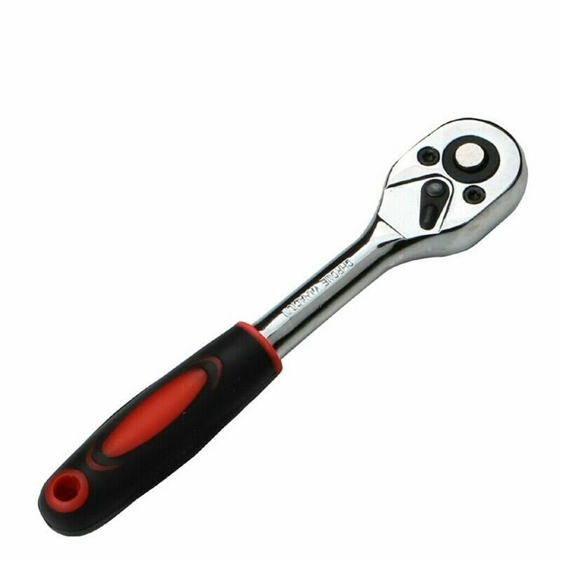 46pcs Ratchet Metric Socket Wrench Set