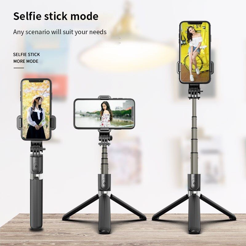 L03 Selfie Stick Wireless Bluetooth Selfie Tripod, Foldable