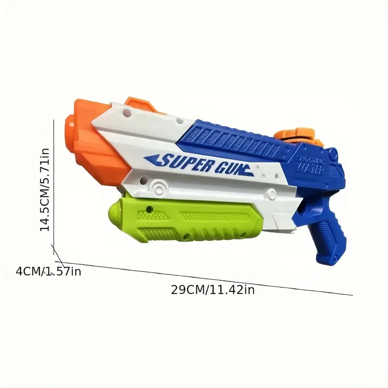 300CC Super Gun Blue & Orange Water Blaster
