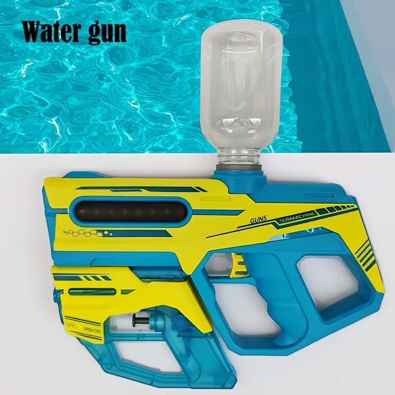Rechargeable Dual-Shooter Water Gun for Kids