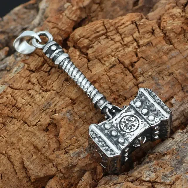 Mjolnir Pendant Necklace
