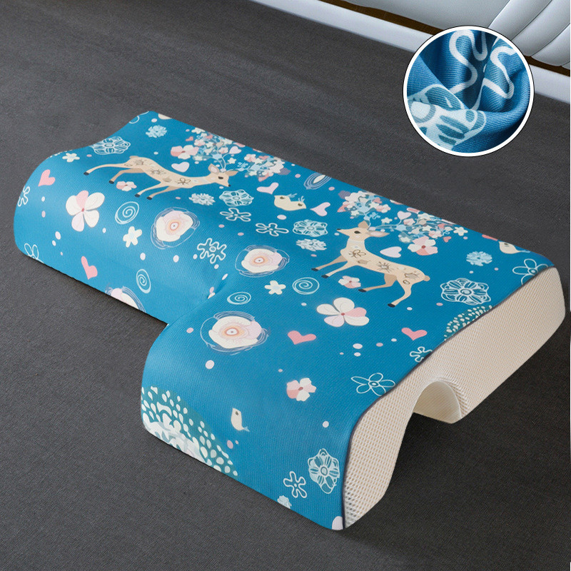 Anti-pressure Hemp Arm Memory Foam Cervical Vertebra Couple Pillow