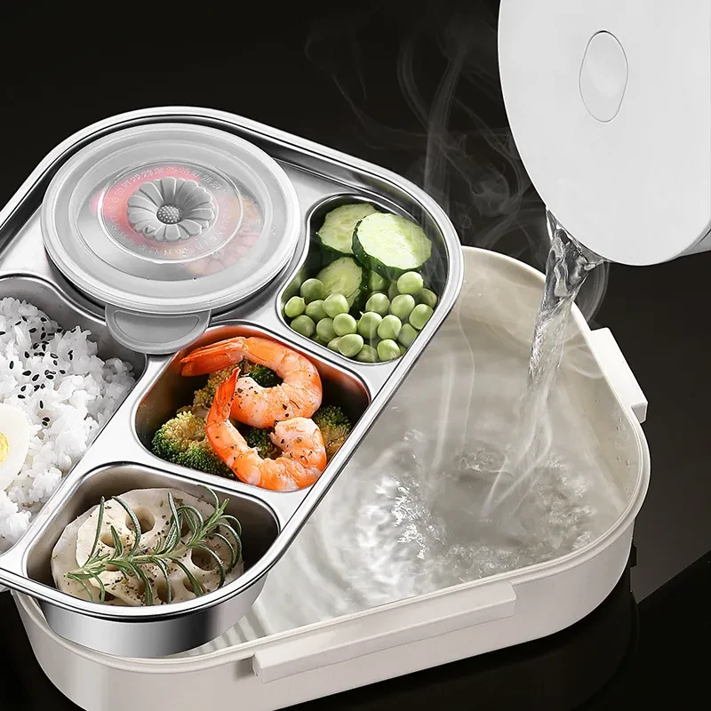 316 Stainless Steel Large Capacity Portable Insulated Lunch Box