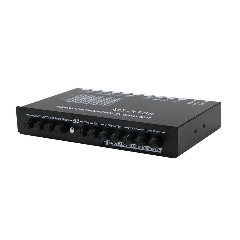 New Car Equalizer 7-segment Tuning Division