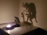 Funny Candle Holder Tabletop Decoration