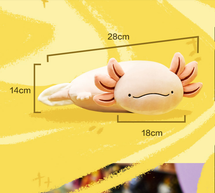 Pillow Plush Cushion Popular Science Salamander Animal Cute Gift
