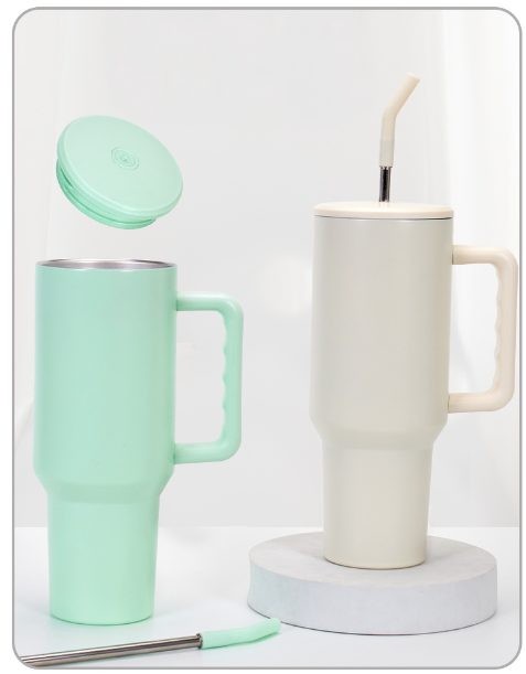 1.18L Jumbo Tumbler with Handle, New