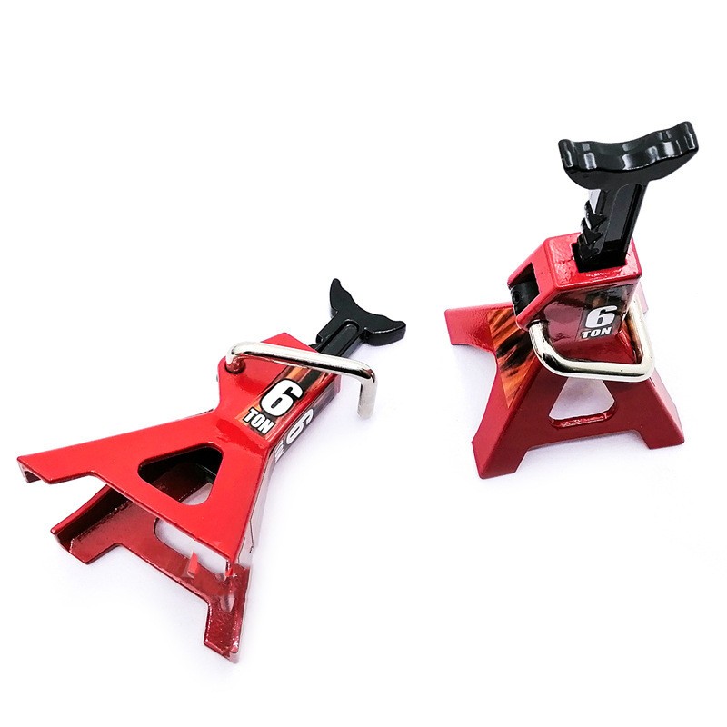 Model Car 6ton 3ton Simulation Jack Mini Metal Repair Frame Manually Adjustable Height