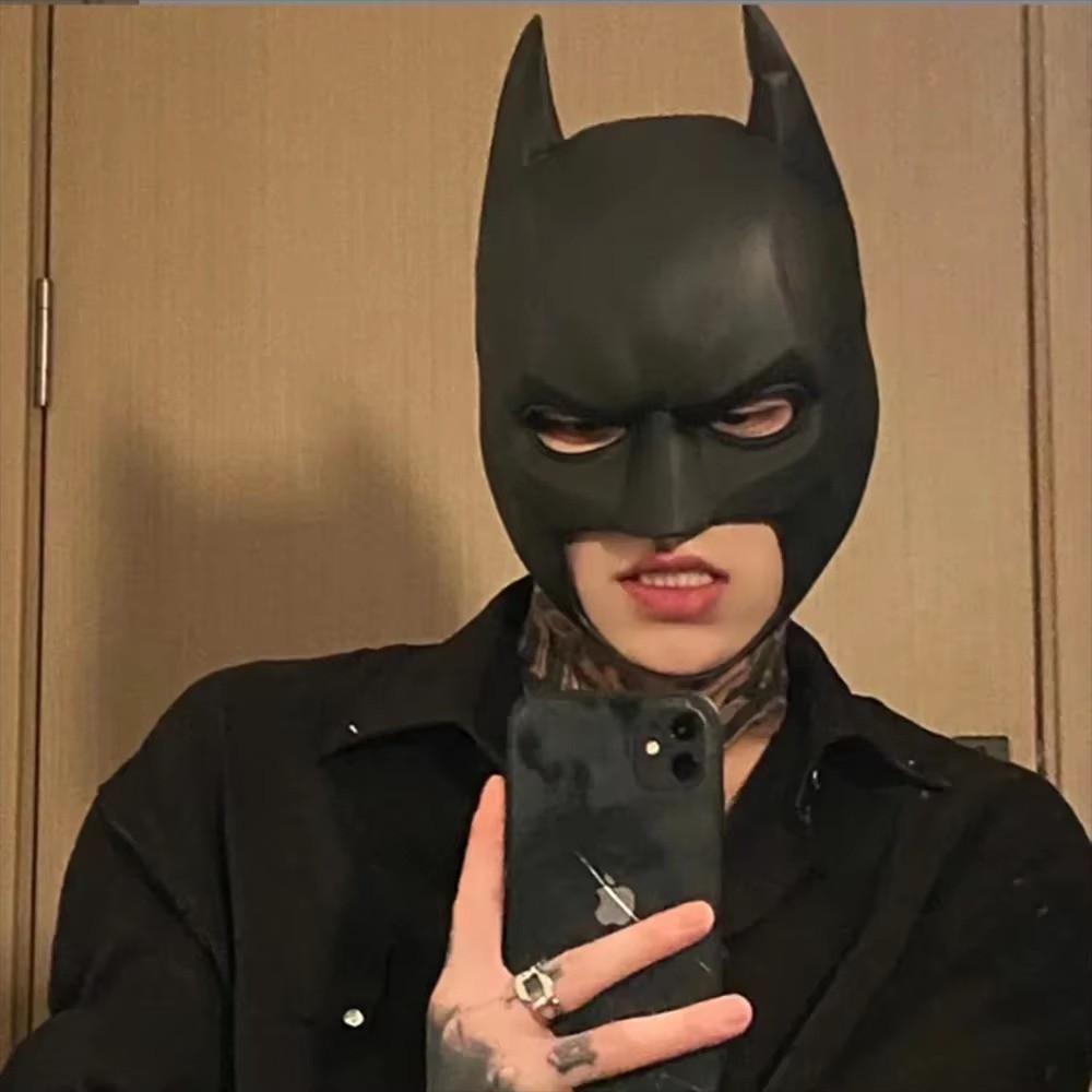 Bat Mask Headgear Cosplay  Halloween Superhero Night Dance Party
