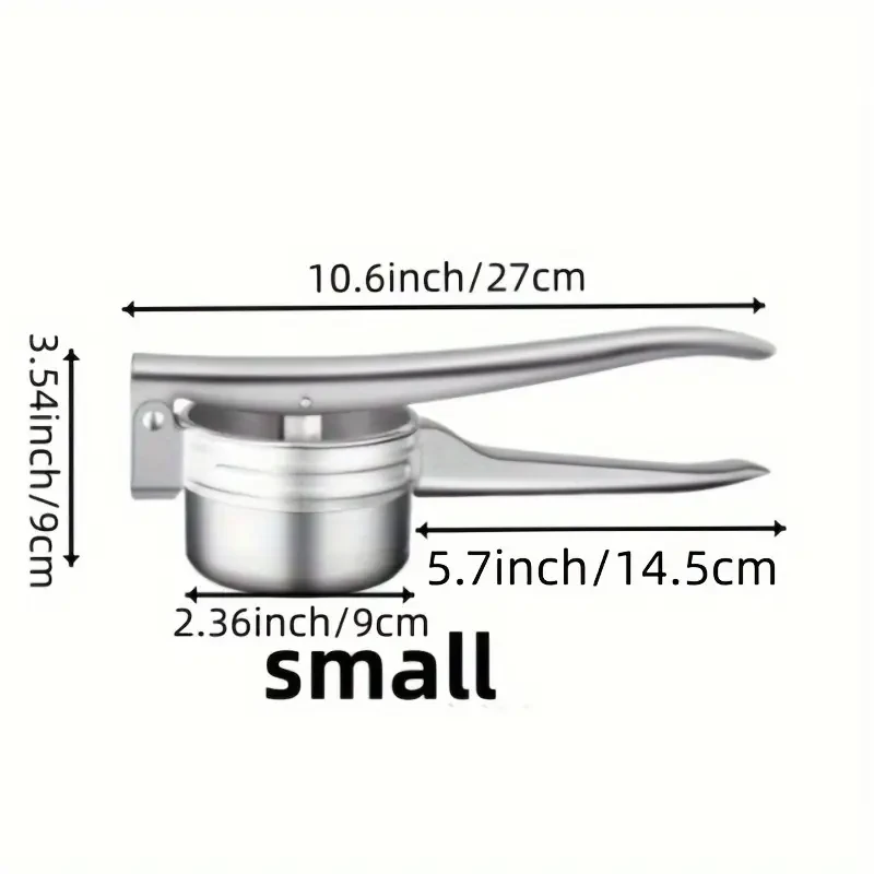 Easy-Squeeze Stainless Steel Honey Press