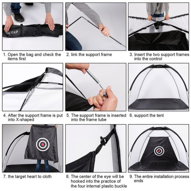 PGM Golf Hitting Cage Training Aids 2M