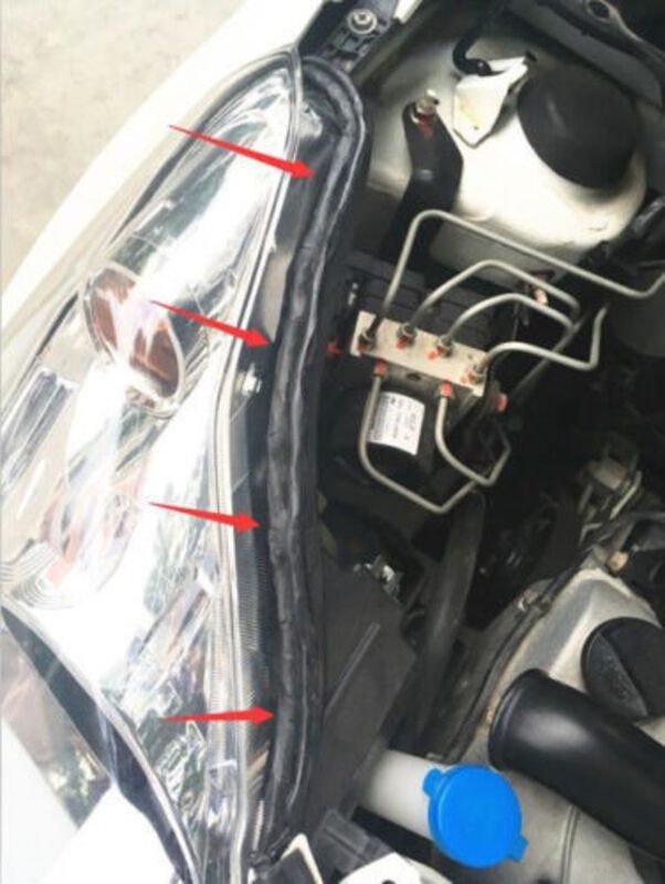 Butyl Seal Tape Rubber Glue Car Headlight Window Repair Sealing