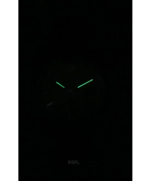 Bulova Surveyor Leather Strap Green Dial Automat