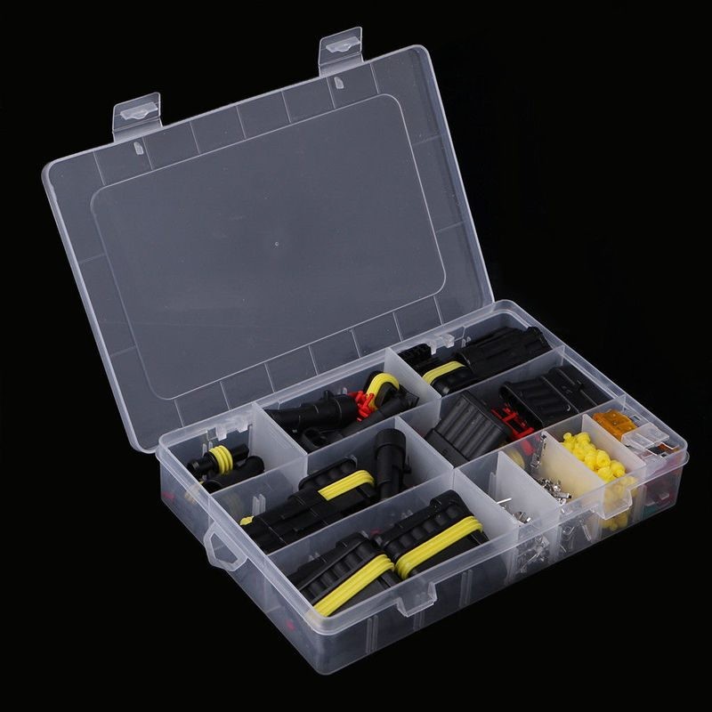 12V Waterproof Car Electrical Wire Connectors Terminals Assortment Kit