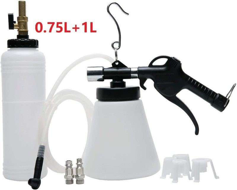 Pneumatic Car Brake Fluid Bleeder Tool Brake Oil Replacement Kit