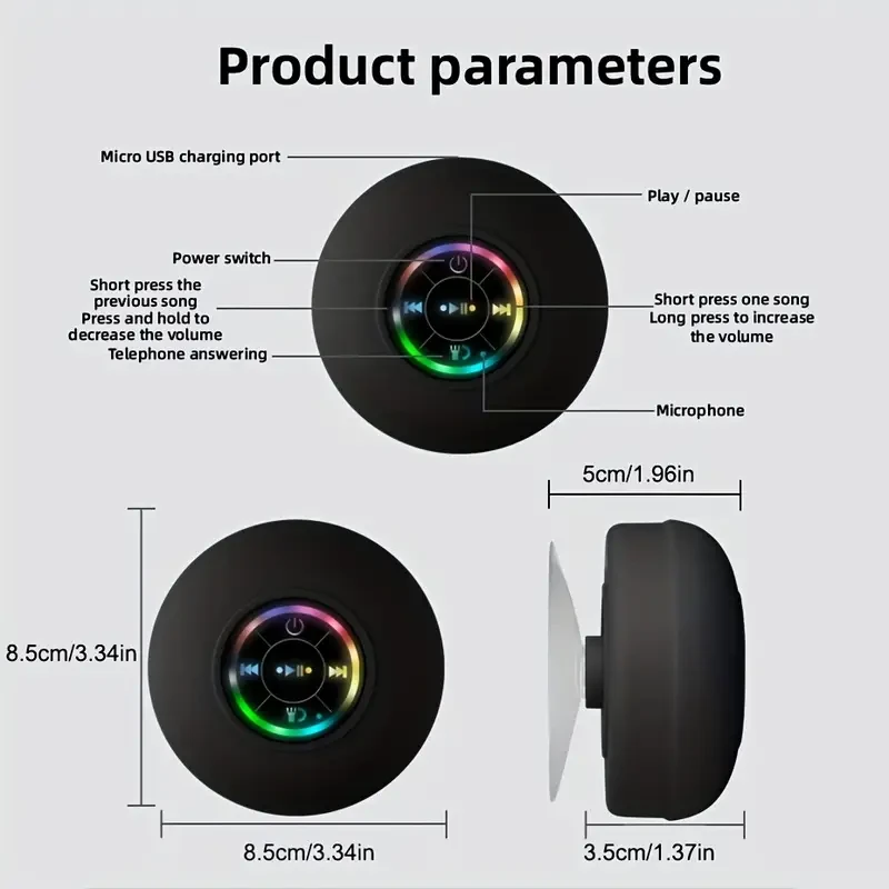 Portable Wireless Speaker - USB Rechargeable