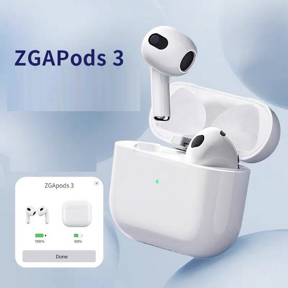 ZGA EarPods 3, Wireless Earbuds. High Quality