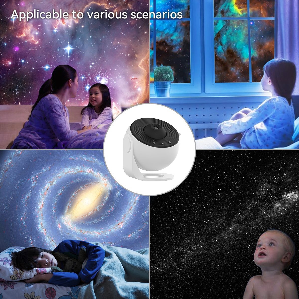 Galaxy Projector, Planetarium with 13 Film Discs