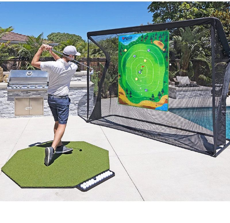 PGM Golf Chipping Game Darts Mat Set Family Party