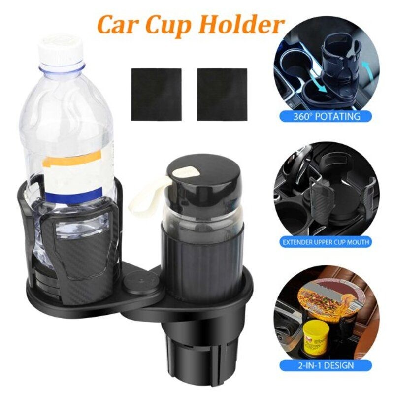 Coffee Beverage Cellphone Food Car Cup Holder Expander Adapter