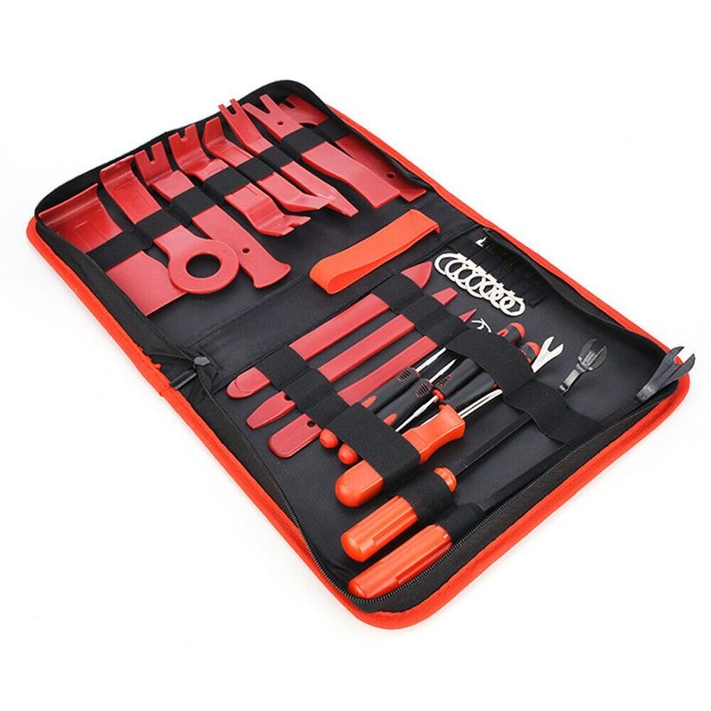 25pcs Car Audio Dash Removal Tools Panel Door Stereo Pry Bar Kit