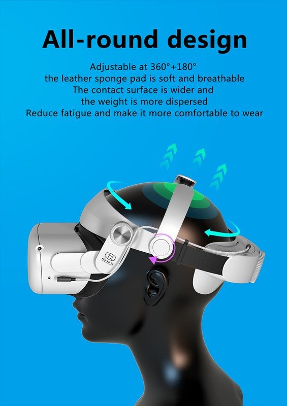 VR Headset Head Strap for Oculus Quest 2
