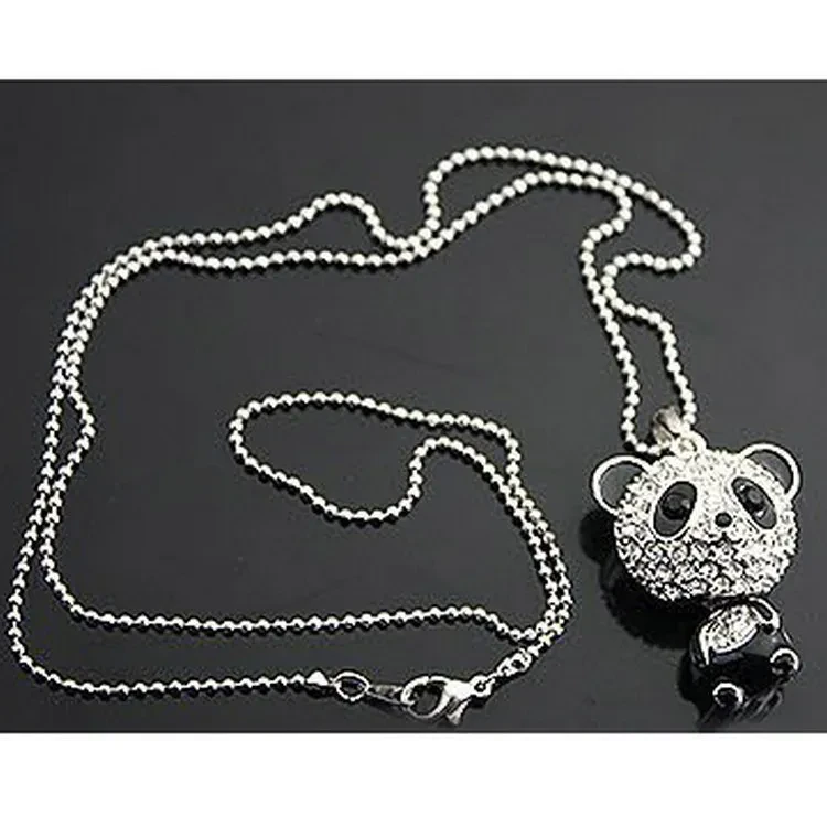 Giant panda Pendant Necklace