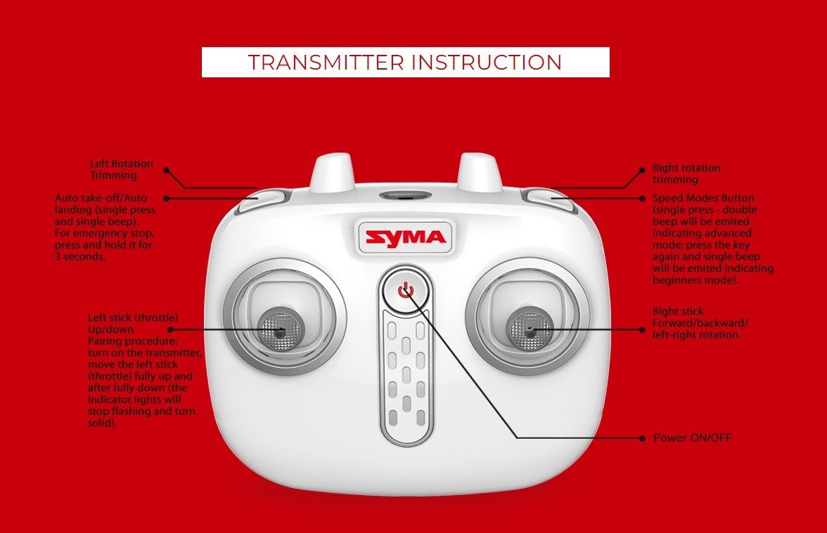 Helicopter, Syma S5H RC Revolt Radio Control Helicopter, Auto Hover, Red